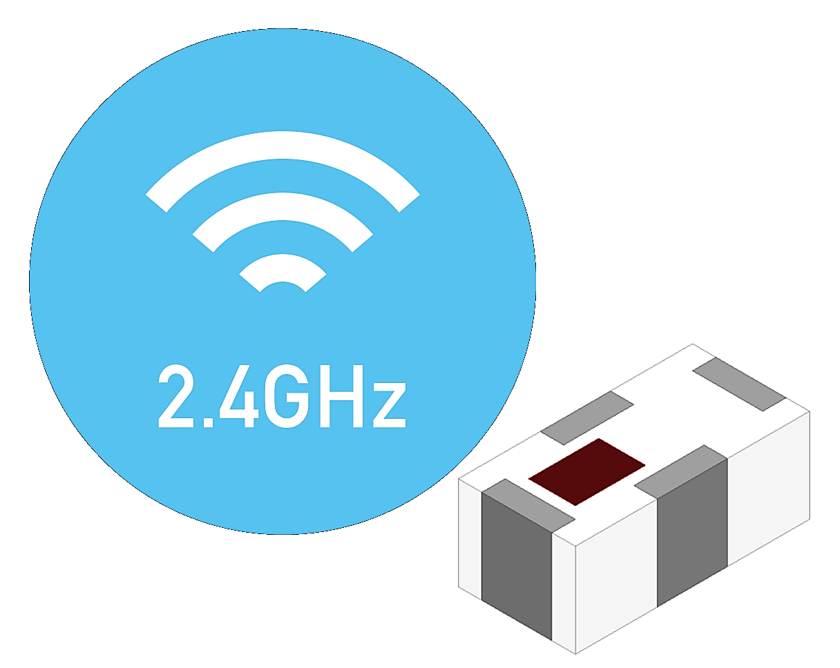 Mini 2.4GHz Low Pass Filter, EIA 0402
