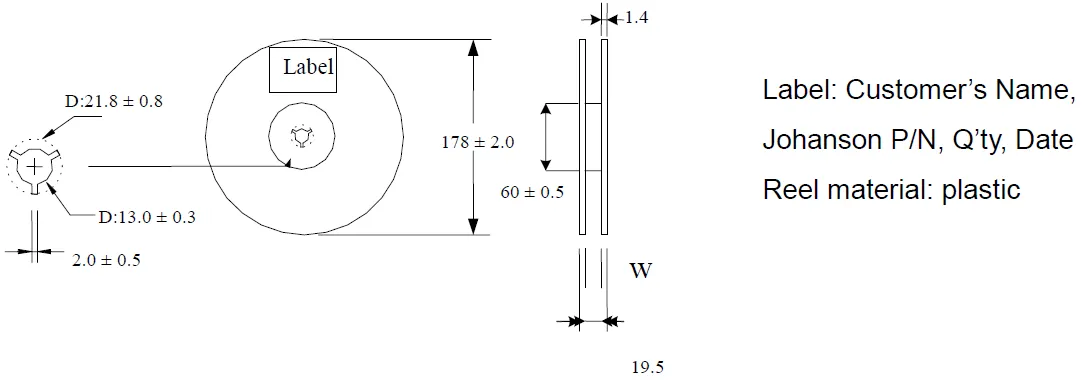 Integrated-Passive-Component-Reel-Dimensions