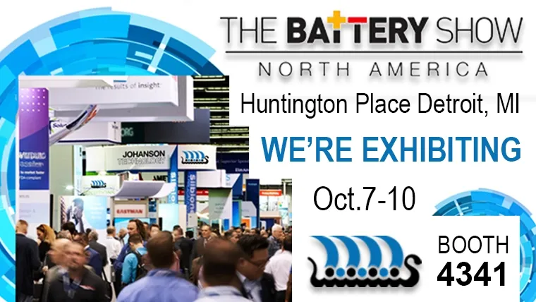 We’re Exhibiting! The BATTERY Show North America 2024