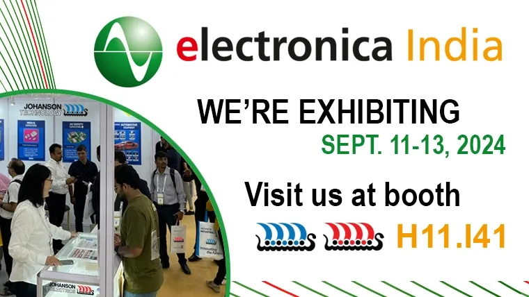 We're Exhibiting! Electronica India, New Delhi