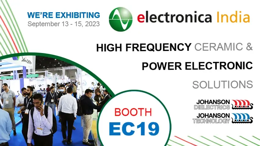 We’re EXHIBITING! electronica India 2023