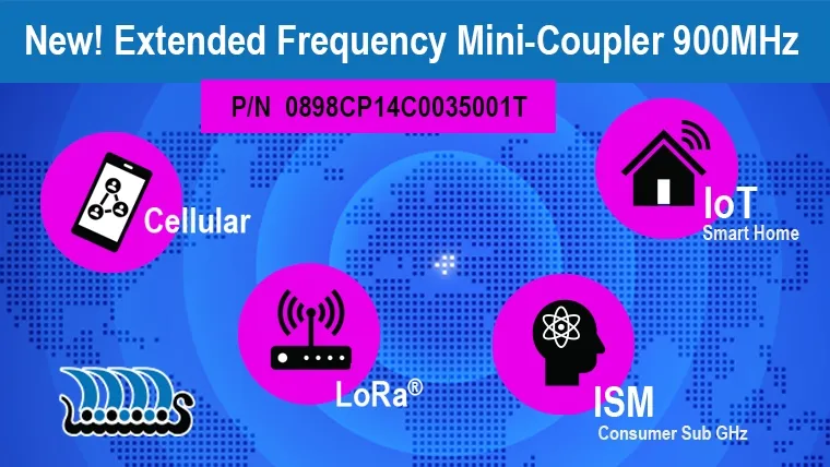 Extended Frequency Mini-Coupler 900MHz